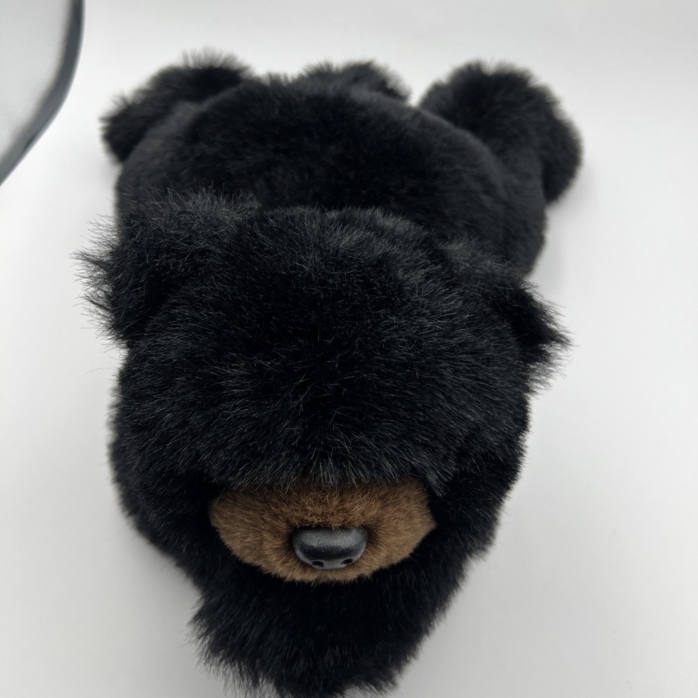 Ty 1996 Beanie Buddies Baby Paws Black Bear Stuffed Animal 18" - Picture 2 of 14